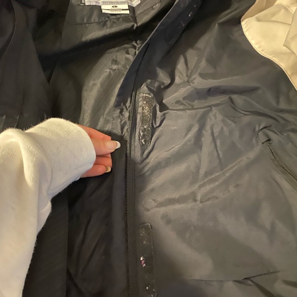 Columbia Black Jacket with Blue Accent - Picture 4 of 8
